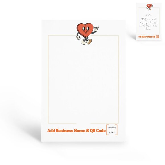 Thank You Note Cards - Customizable for Boutique Owners - Picture 1 of 5